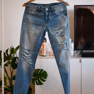 American Eagle Low-Rise Crop Jegging – Size 4